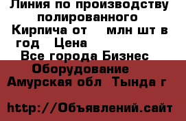 Линия по производству полированного  Кирпича от 70 млн.шт.в год › Цена ­ 182 500 000 - Все города Бизнес » Оборудование   . Амурская обл.,Тында г.